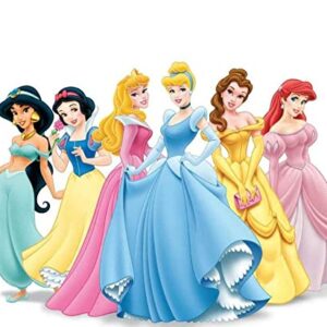Cialda rettangolare per torta PRINCIPESSE DISNEY decorazione alimentare senza glutine personalizzazione grafica inclusa topper cake design img 10 (Pasta di zucchero, 20x30 cm)