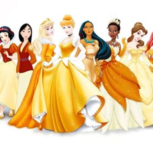 Cialda rettangolare per torta PRINCIPESSE DISNEY decorazione alimentare senza glutine personalizzazione grafica inclusa topper cake design img 5 (Ostia, 20x25 cm)