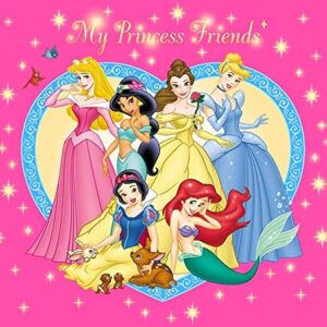 Cialda rettangolare per torta PRINCIPESSE DISNEY decorazione alimentare senza glutine personalizzazione grafica inclusa topper cake design img 9 (Ostia, 20x30 cm)