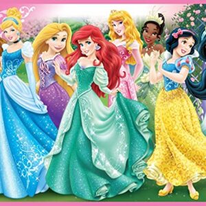 Cialda rettangolare per torta PRINCIPESSE DISNEY decorazione alimentare senza glutine personalizzazione grafica inclusa topper cake design img 7 (Pasta di zucchero, 20x25 cm)