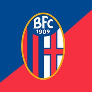 Cialda rettangolare per torta SCUDETTO BOLOGNA CALCIO decorazione alimentare senza glutine personalizzazione grafica inclusa topper cake design img 2 (Pasta di zucchero, 15x25 cm)
