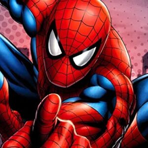 Cialda rettangolare per torta SPIDERMAN Uomo Ragno decorazione alimentare senza glutine personalizzazione grafica inclusa topper cake design img 09 (Ostia, 25 x 20 cm)