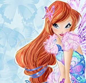 Cialda rettangolare per torta WINX decorazione alimentare senza glutine personalizzazione grafica inclusa topper cake design img 3 (Pasta di zucchero, 20x25 cm)
