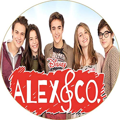 Cialda rotonda per torta ALEX & CO decorazione alimentare senza glutine personalizzazione grafica inclusa topper cake design img 2 (Ostia, 18 cm)