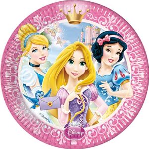 Cialda rotonda per torta PRINCIPESSE DISNEY decorazione alimentare senza glutine personalizzazione grafica inclusa topper cake design img 15 (Ostia, 18 cm)
