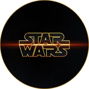 Cialda rotonda per torta STAR WARS STARWARS decorazione alimentare senza glutine personalizzazione grafica inclusa topper cake design Img 10 (Pasta di zucchero, 16 cm)