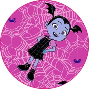 Cialda rotonda per torta VAMPIRINA decorazione alimentare senza glutine personalizzazione grafica inclusa topper cake design img 5 (Pasta di zucchero, 18 cm)