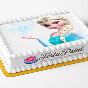 Topper Cake FROZEN Cialda per torta PERSONALIZZATA rettangolare 1