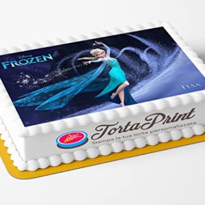 Topper Cake FROZEN Cialda per torta PERSONALIZZATA rettangolare 7