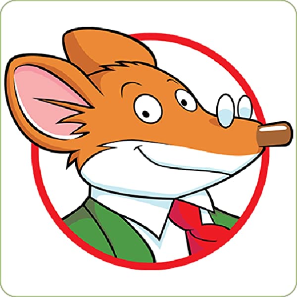 Cialda per torta GERONIMO STILTON decorazione alimentare senza glutine personalizzazione grafica inclusa topper cake rotonda 2 - immagine 3